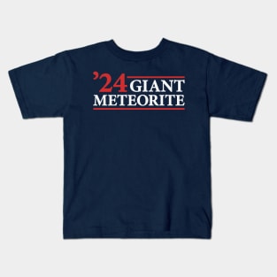 Giant Meteorite - Funny 2024 Presidential Election Campaign Kids T-Shirt